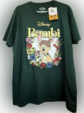 NEW Disney Bambi Adult T-Shirt Size XL